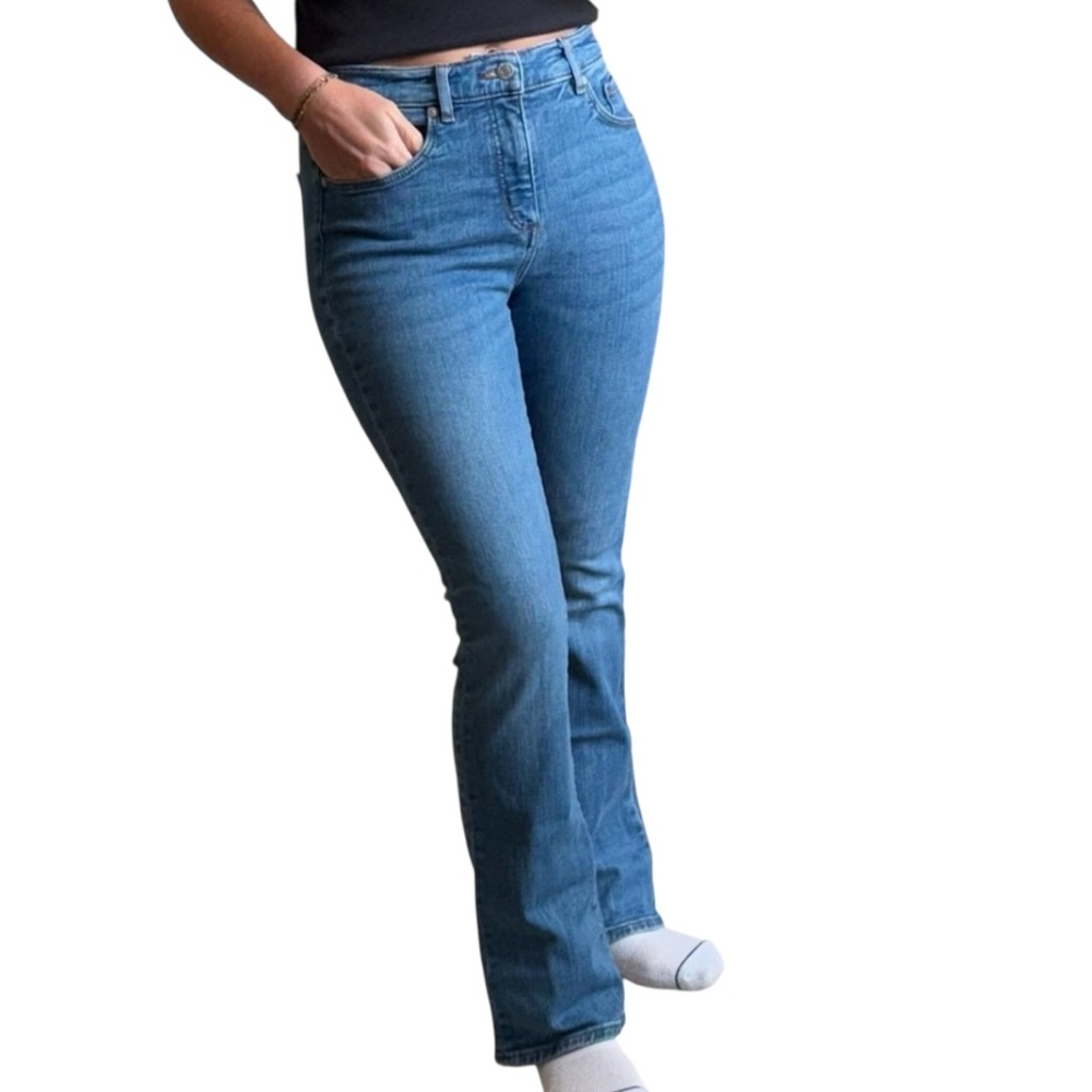 LOFT Women's Blue Boot Cut Jeans Size 27/4